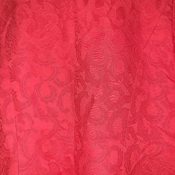 Coldwater Creek Red Blazer Jacket Long Sleeve Size 12 - Picture 7 of 9